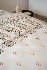 Cotton Collection Kışlık Pazen Tek Kişilik Nevresim Seti Boho Pearl 9