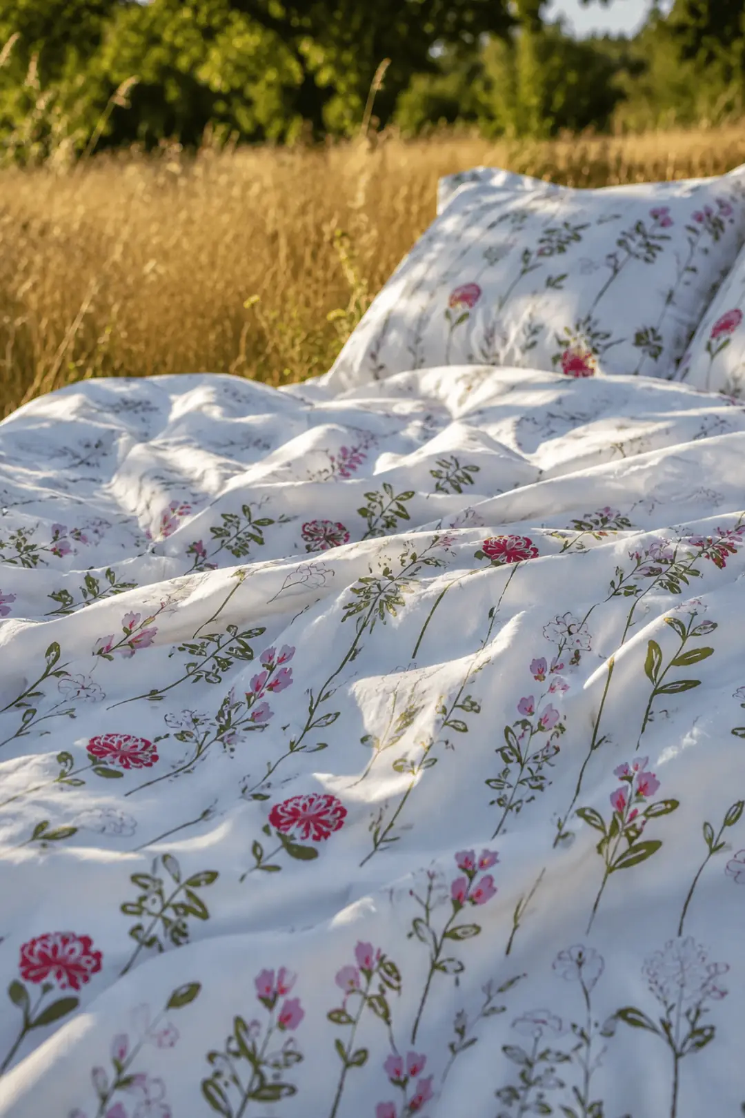 Cotton Collection Çift Kişilik Nevresim Seti Fleur 3