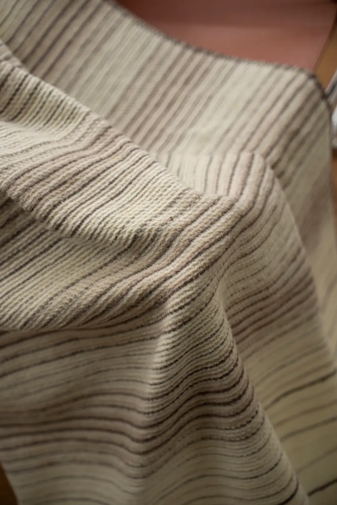 Cotton Collection New Line Pamuklu TV Battaniyesi Bej 4