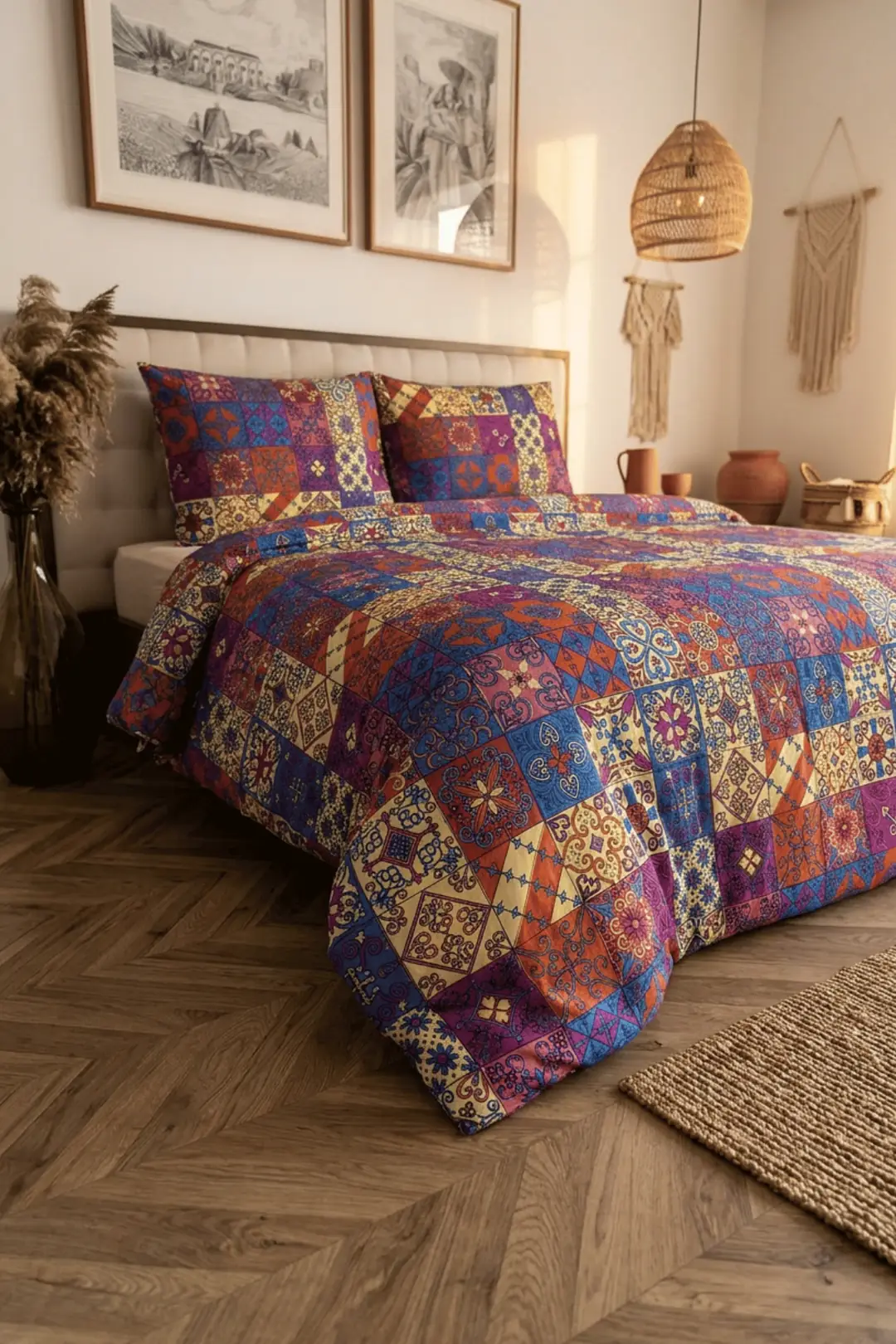 Cotton Collection Tek Kişilik Nevresim Seti Anadolu 6