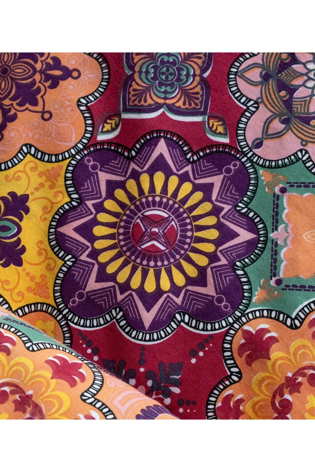 Cotton Collection Çift Kişilik Nevresim Seti Harmoni 9