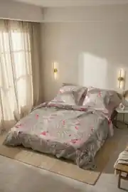 Cotton Collection Tek Kişilik Nevresim Takımı Açelya 1