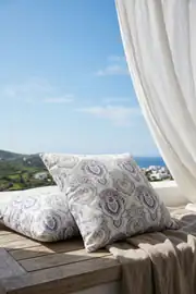 Cotton Collection Ranforce 2'li Yastık Kılıfı Maıra Mavi 7