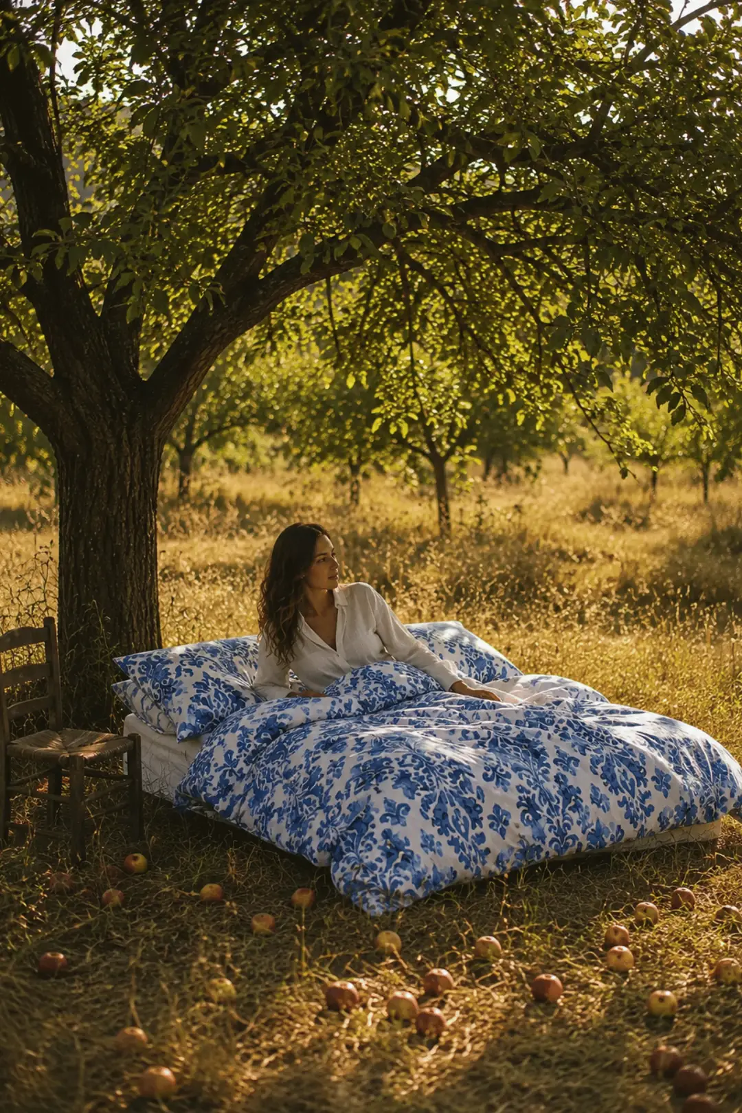 Cotton Collection Çift Kişilik Nevresim Seti Akdeniz