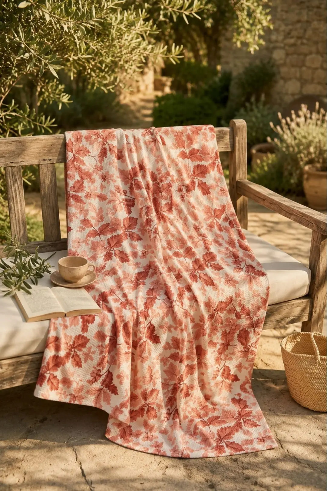 Cotton Collection Çift Kişilik Pike Leaf 210x230 4