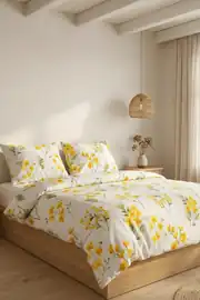 Cotton Collection Tek Kişilik Nevresim Seti Daisy 4