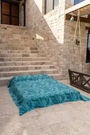 Cotton Collection Tek Kişilik Yatak Örtüsü Meris 8