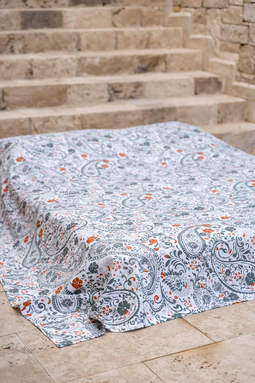 Cotton Collection Tek Kişilik Yatak Örtüsü Velina