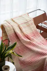 Cotton Collection New Line Pamuklu TV Battaniyesi Mercan 3