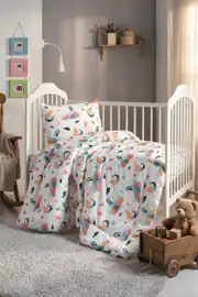 Lanotte Ranforce Bebe Yorgan+Yastık Kılıfı Denizkızı 7