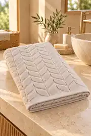 Cotton Love Banyo Havlusu Açık Bej 3