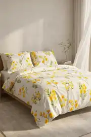 Cotton Collection Çift Kişilik Nevresim Seti Daisy 1