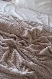 La Notte Soft Elegant Tek Kişilik Battaniye Vizon 3