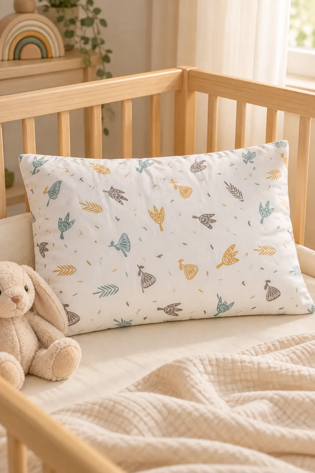 Cotton Collection Flanel Bebek Yastık Kılıfı Mini Forest 2