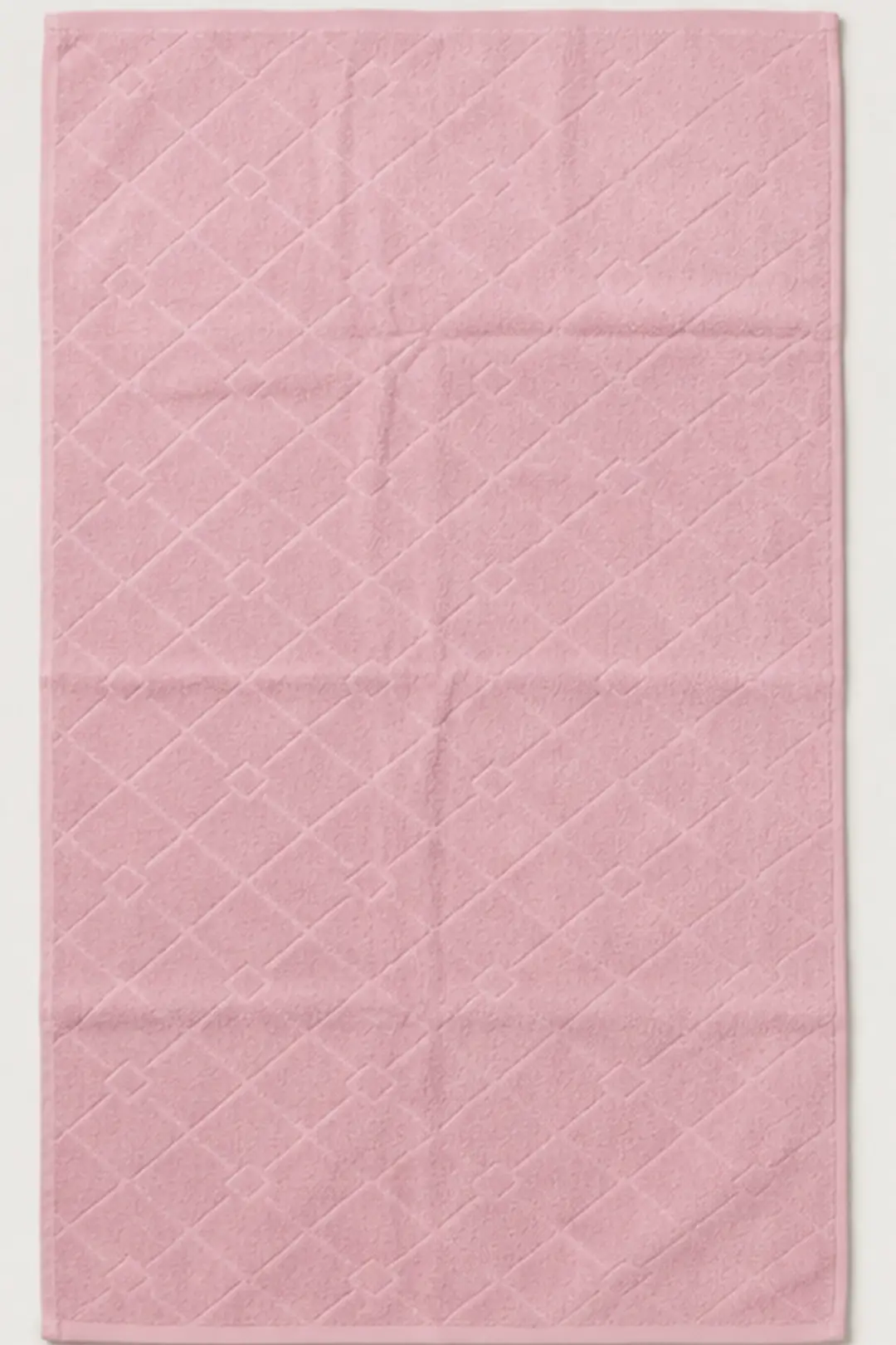 La Notte Flora King Kadife Duş Havlusu Pembe 70x150 cm 4