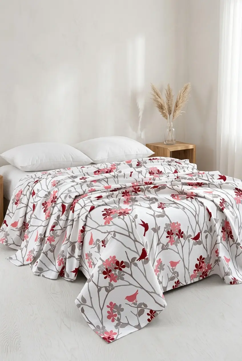 Cotton Collection Tek Kişilik Pike Pure Romance 5
