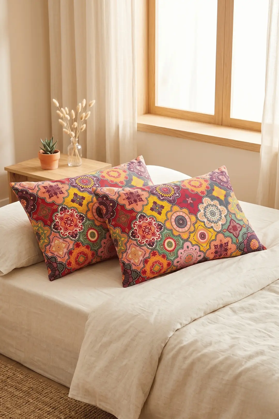 Cotton Collection Ranforce 2'li Yastık Kılıfı Harmoni 5