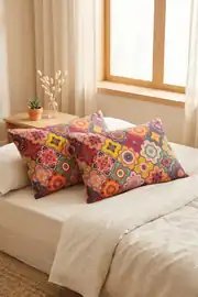 Cotton Collection Ranforce 2'li Yastık Kılıfı Harmoni 5