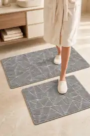 Cotton Collection Welsoft 2'li Klozet Takımı Glass Gri 1