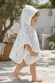 La Notte Elovia %100 Pamuk Müslin Bebek & Çocuk Panço Havlu (0-3 Yaş) 4