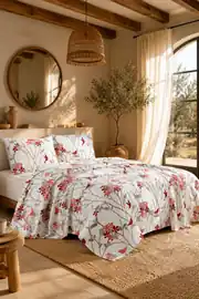 La Notte Pure Romance Çift Kişilik 4 Parça Pike Takımı 210x230 + 160x200 + 2/50x70 cm 7