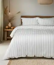 Cotton Collection Çift Kişilik Nevresim ve Çarşaf Seti Rayuna 1
