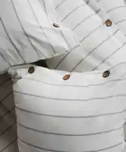 Cotton Collection Tek Kişilik Nevresim ve Çarşaf Seti Rayuna 3