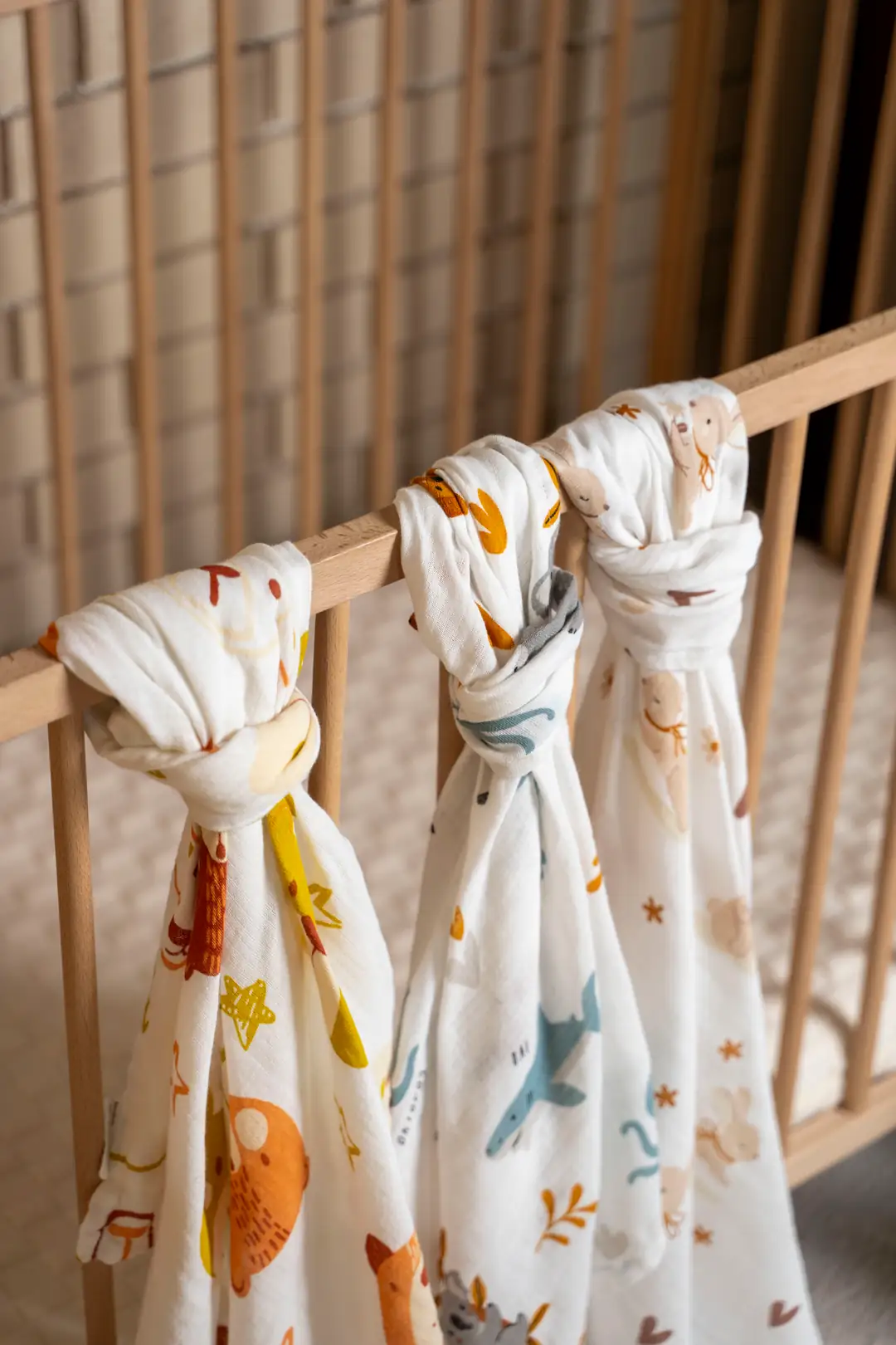 Cotton Collection Bebek 3'lü Müslin Set Douce 4