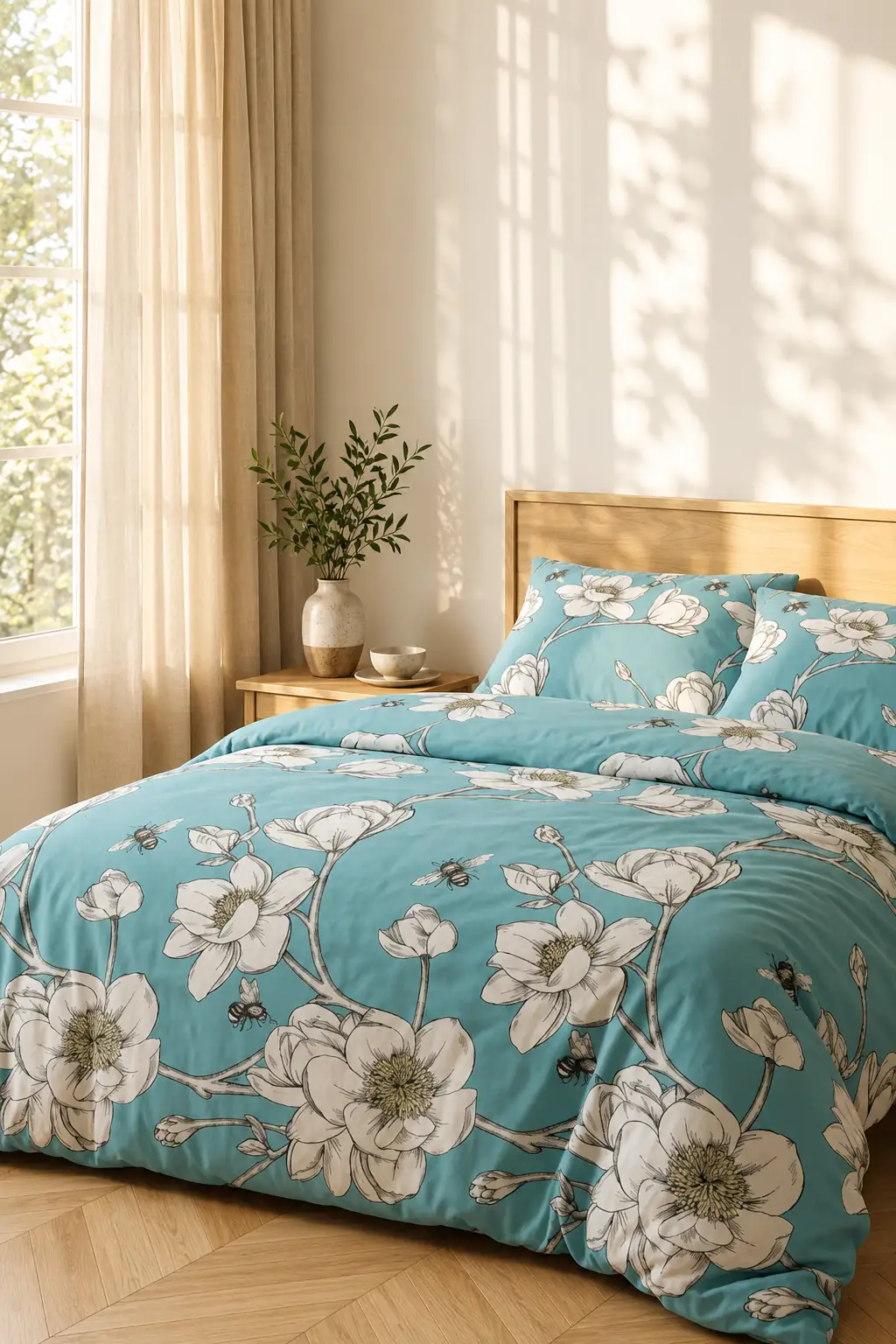 Cotton Collection Tek Kişilik Nevresim Takımı Elora 1
