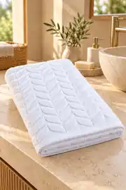 Cotton Love Banyo Havlusu Beyaz 3
