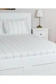 Cotton Collection Çift Kişilik Çizgili Çarşaf Seti Seroya 3