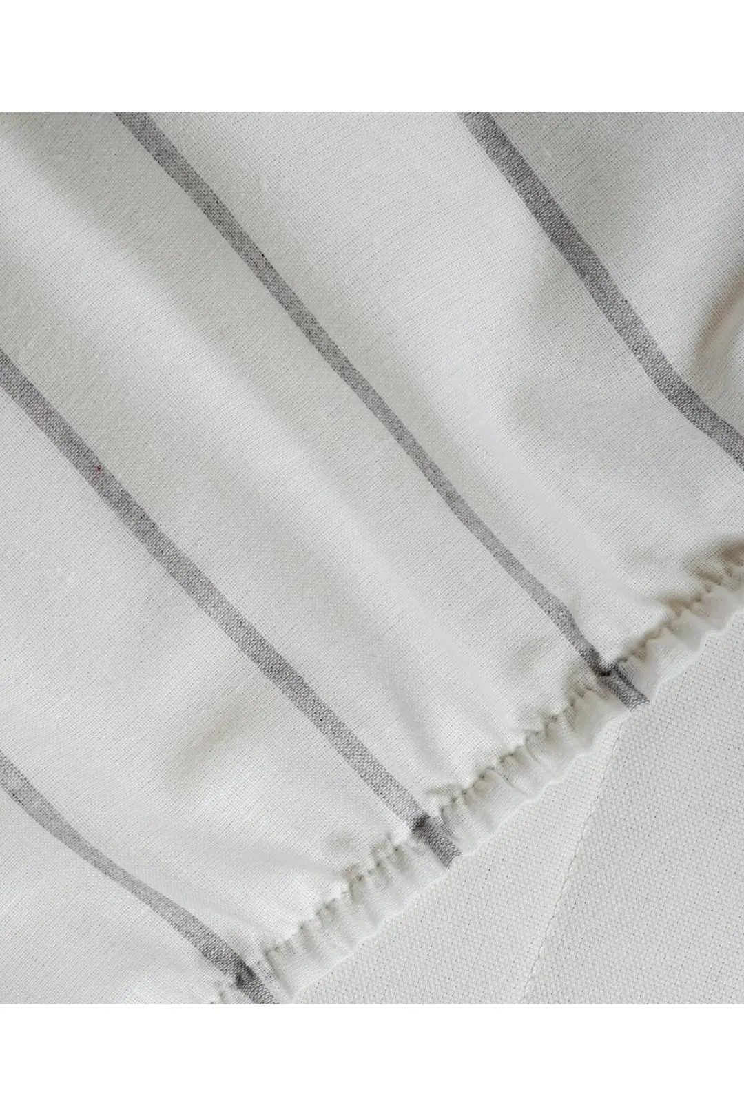 Cotton Collection Tek Kişilik Çizgili Çarşaf Seti Rayuna 3