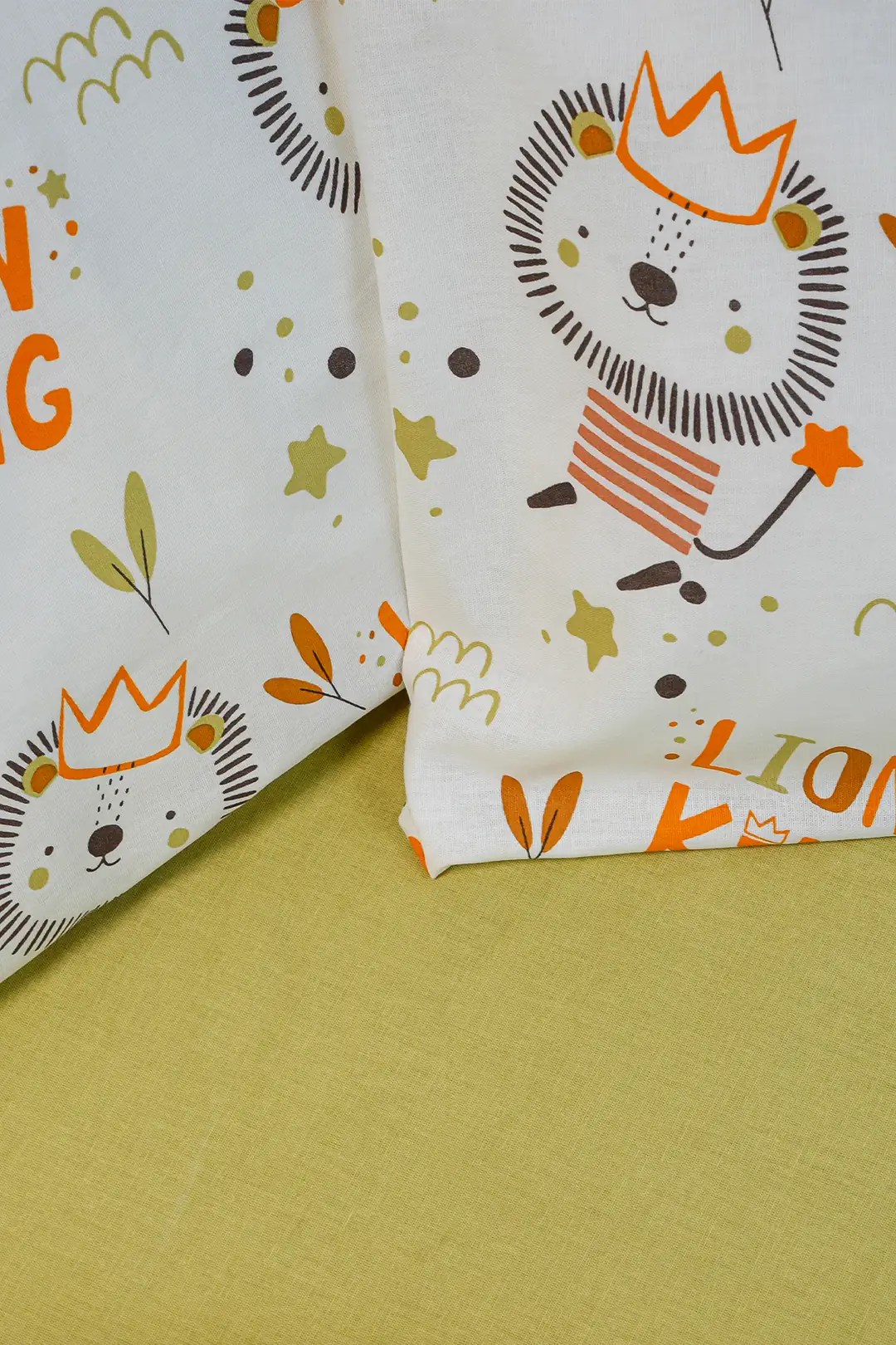 Cotton Collection %100 Pamuk Bebek Nevresim Takımı Lion 6