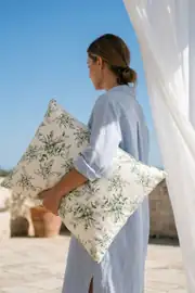 Cotton Collection Ranforce 2'li Yastık Kılıfı Olıve Garden 2