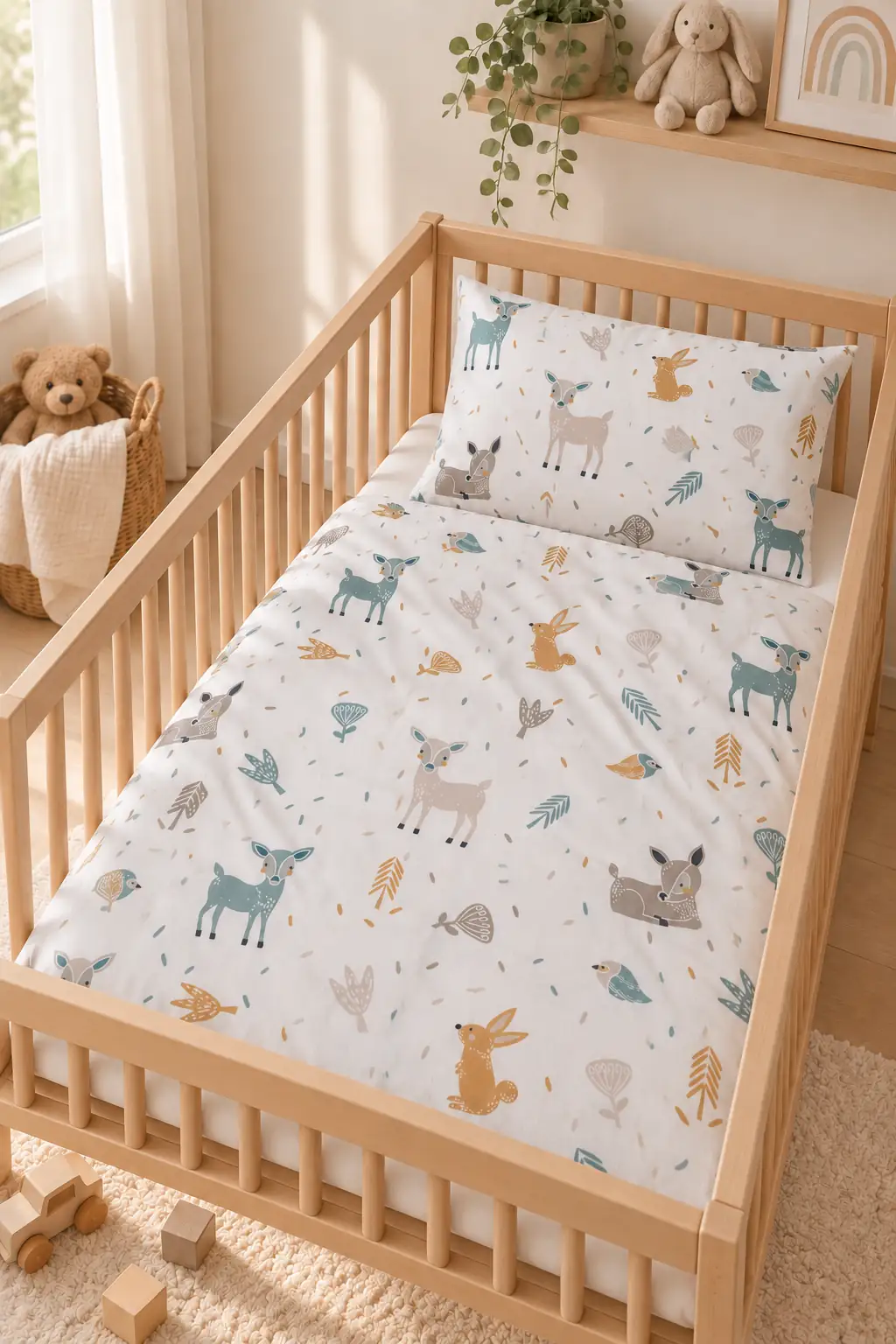 Cotton Collection Kışlık Pazen %100 Pamuk Nevresim Seti Bambino