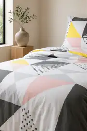 Cotton Collection Ranforce Tek Kişilik Nevresim Takımı Checkers 3