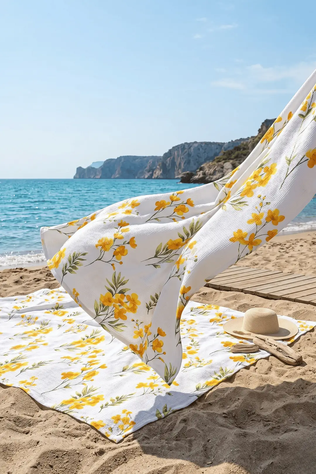 Cotton Collection Çift Kişilik Pike Daisy 8
