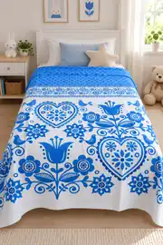 Cotton Collection Çocuk Pikesi Tulip 1