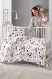 Lanotte Ranforce Bebe Yorgan+Yastık Kılıfı Denizkızı 5