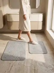Cotton Collection Welsfot 2'li Klozet Takımı Bohem Gri 2