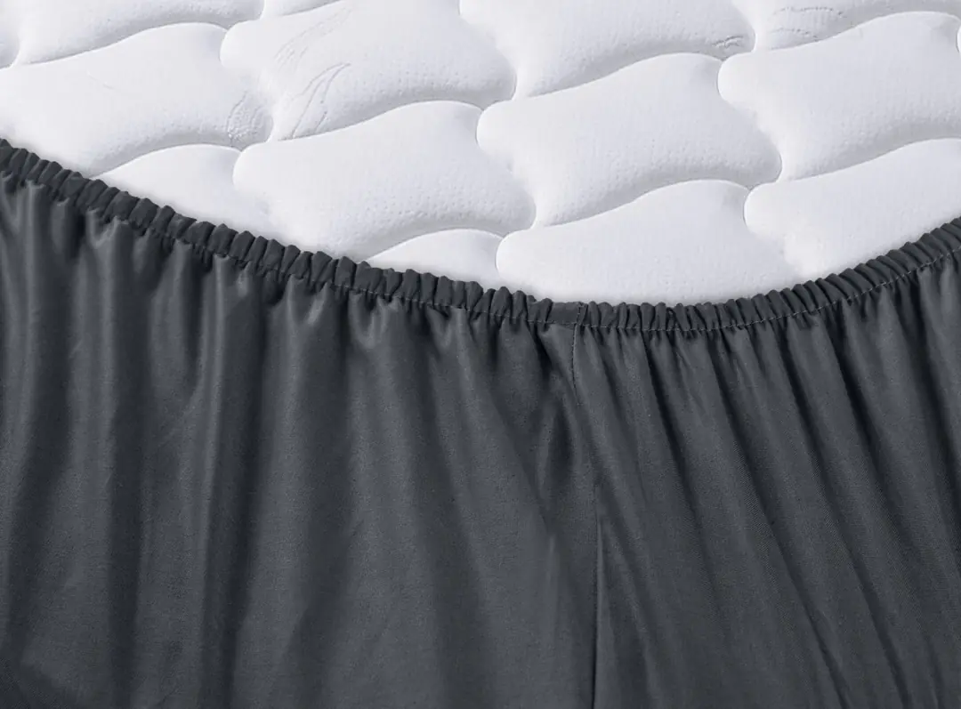 Cotton Collection Ranforce Çift Kişilik Fitted Düzboya Antrasit