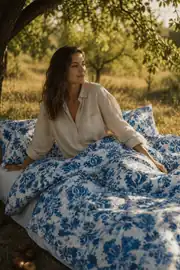 Cotton Collection Çift Kişilik Nevresim Seti Akdeniz 5