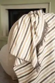Cotton Collection Tv Battaniyesi Bej 4