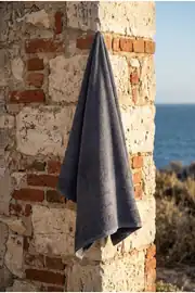 Cotton Collection Banyo Havlusu Antrasit 5