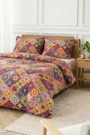 Cotton Collection Çift Kişilik Nevresim Seti Harmoni 4