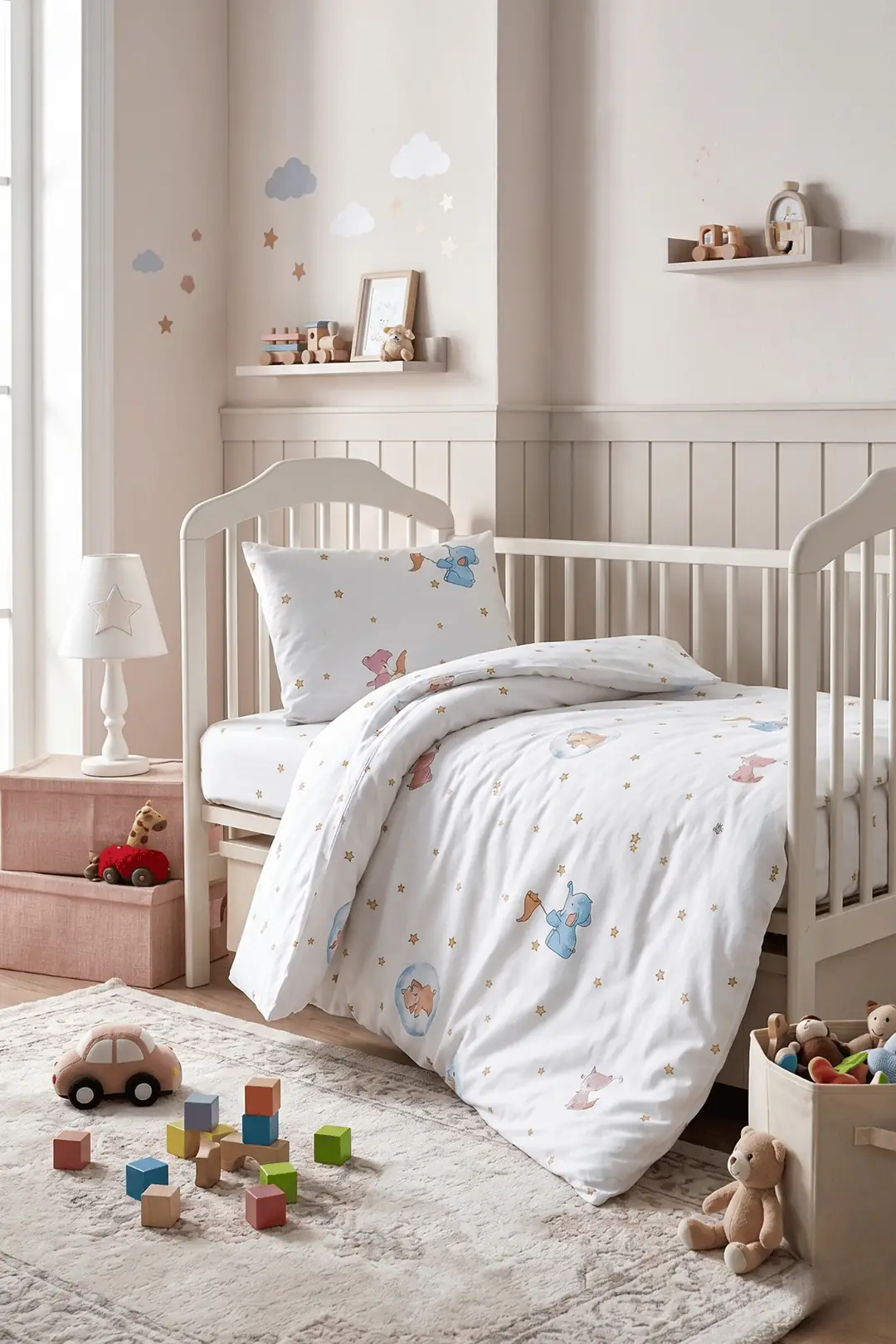 Cotton Collection Ranforce Bebe Nevresim Seti Sleep Time
