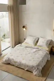 Cotton Collection Tek Kişilik Nevresim Takımı Galaksi 1