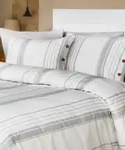 Cotton Collection Çift Kişilik Nevresim ve Çarşaf Seti Mistray 2