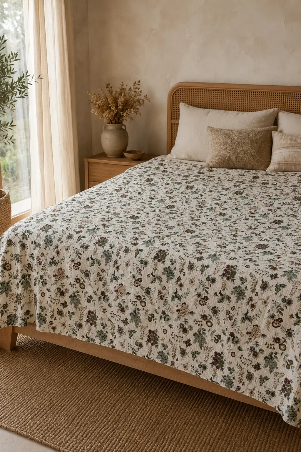 Cotton Collection Çift Kişilik Pike Flower Garden 210x230