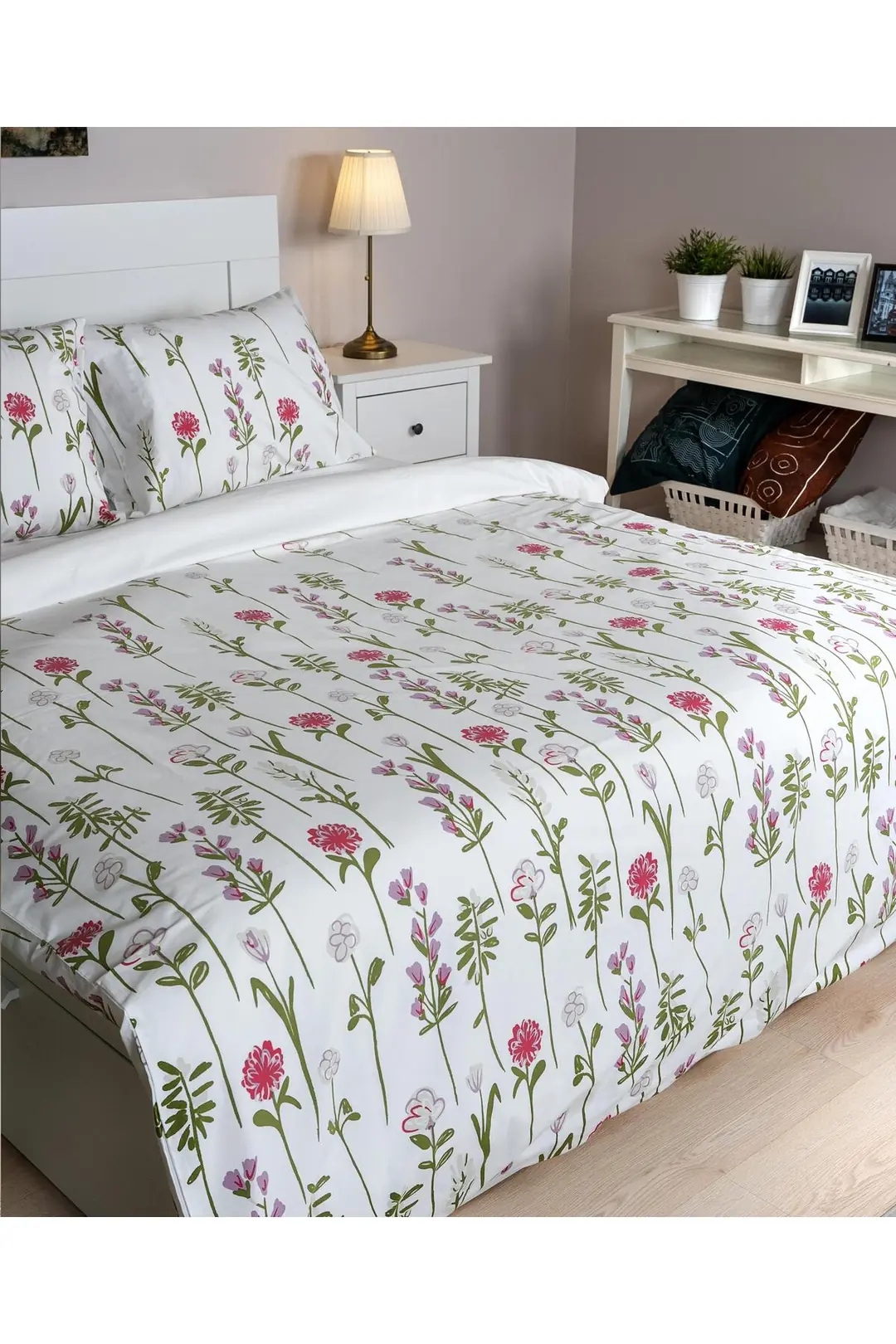 Cotton Collection Tek Kişilik Nevresim Seti Fleur 6